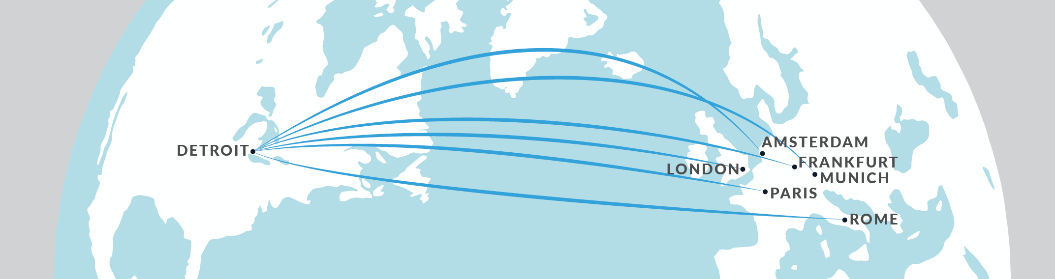 Detroit Region Aerotropolis - Nonstop Europe Flights