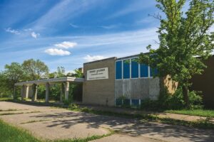 CHENEY ELEMENTARY SCHOOL: ON THE BORDER OF SUPERIOR AND YPSILANTI TOWNSHIPS, THE CLOSED SCHOOL IS THE FUTURE HOME OF THE EASTERN WASHTENAW COMMUNITY RECREATION CENTER, A $30 MILLION PROJECT ON THE 26-ACRE SITE.